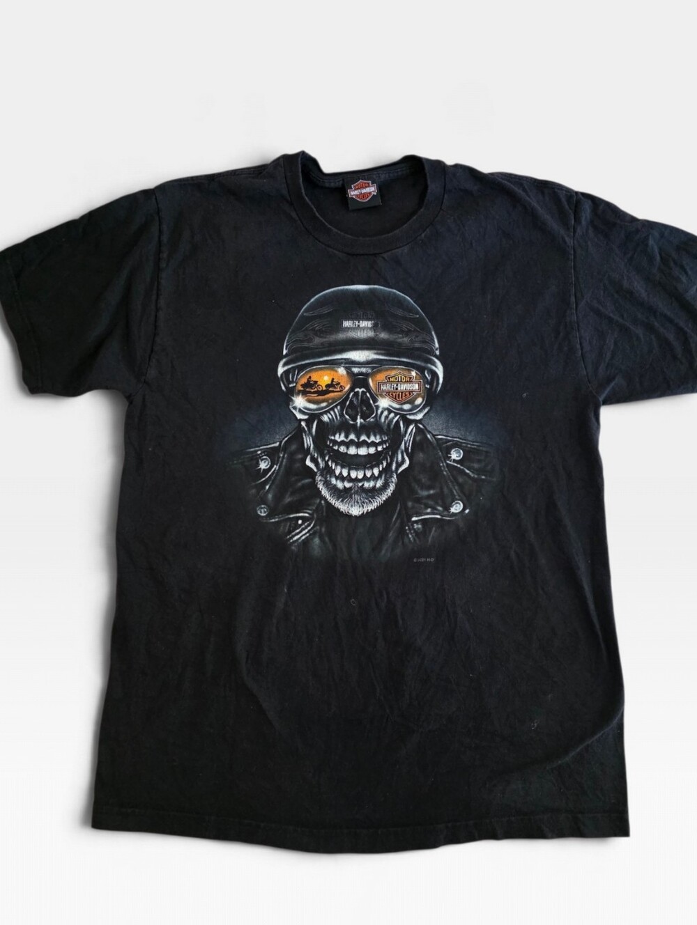Harley-Davidson Smoky Mountain Outpost Skull Tee. 2022 Black Men's Large